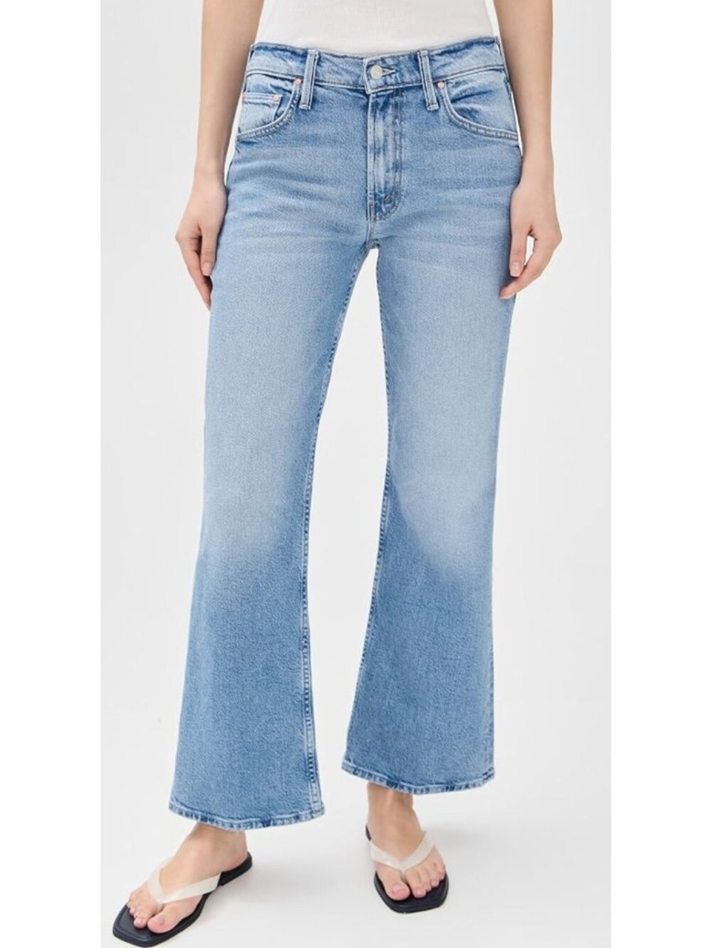 MOTHER Superior The Bookie Flood Sow Surreal Jeans Size 26